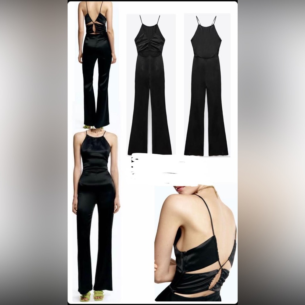 Zara jumpsuit. New with tag.  Size small - Picture 4 of 4